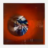 Rogelio Polesello, Vibration (No. 14), 1964, acrylic on canvas