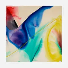 Paul Jenkins, Phenomena Yellow Cast, 1967, oil on canvas