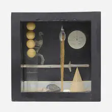 Rosamond Berg, Rock Dove, c. 1980, mixed media construction