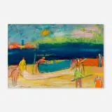 Humbert Howard, Untitled, 1976, oil on board