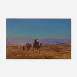 Ludwig Blum, Rider on Camel, 1947, oil on linen