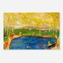 Humbert Howard, Springtime, 1975, oil on board