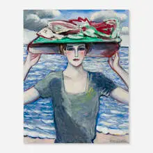 Jean-Pierre Cassigneul, Avant l'orage, 1995, oil on canvas