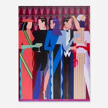 Giancarlo Impiglia, Small Talk, 1988, acrylic on canvas