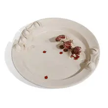 Victor Spinski, Plate with Fingers and Ladybugs