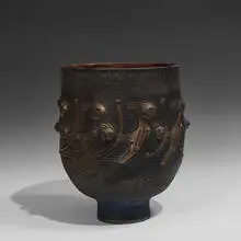 Edwin and Mary Scheier, large vase with female figural decoration