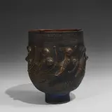Edwin and Mary Scheier, large vase with female figural decoration