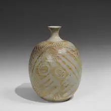 F. Carlton Ball, vase with abstract decorations