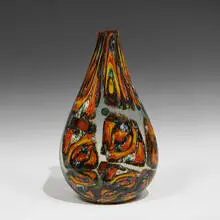 Maker Unknown, large patchwork vase