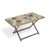 Maker Unknown, mosaic terrazzo coffee table