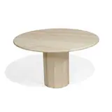 Stone International, round pedestal dining table, Italy