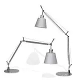 Tolomeo adjustable table lamps, pair by Michele de Lucchi and Giancarlo Fassina, Italy, sold May 2021