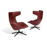 Alfredo Häberli, Take a Line for a Walk lounge chairs, pair