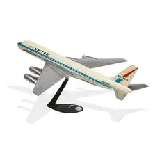 United Airlines Douglas DC-8 model airplane by Westway Aircraft Models, United Kingdom, sold May 2021