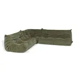 Togo sectional sofa, three pieces by Michel Ducaroy, sold May 2021