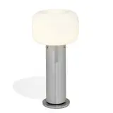 Glashütte Limburg, large table lamp or floor lamp, Germany