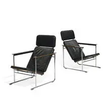 Yrjö Kukkapuro, Skaala lounge chairs, pair