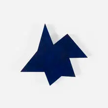 Imi Knoebel, Kinderstern, 2002, acrylic on wood construction