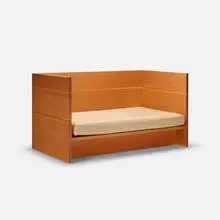 daybed by Donald Judd, 2003, Douglas Fir, sold Jul 2018