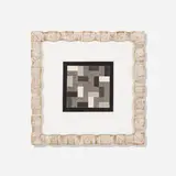 Frederick Hammersley, Open, 1950, lithograph on paper in artist's frame