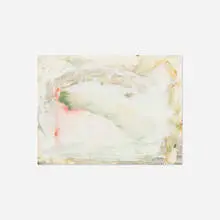 Untitled by Ross Bleckner, 1984, oil and watercolor on paper, sold Jul 2018