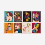 Richard Lindner, After Noon portfolio, 1976, lithograph on Arches paper