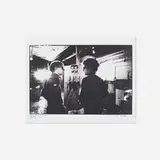 Nat Finkelstein, Warhol, Dylan and Elvis, gelatin silver print