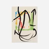 Les Essències de la Terra (one plate) by Joan Miró, 1968, lithograph on Japon nacré paper, sold Jul 2018
