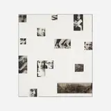 Joseph Piccillo, Incidents # IV (from the Sections series), 1978, pencil and acrylic on canvas