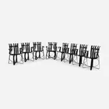 Frank Gehry, Hat Trick chairs, set of eight