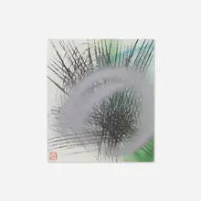 Yasuo Sumi, Untitled, c. 1965, mixed media on paper