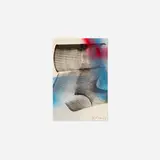 Yasuo Sumi, Untitled, c. 1965, mixed media on paper