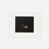 Tomoe Yokoi, Pomegranate and Eggs, c. 1975, mezzotint on paper