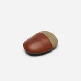 Carl Auböck, paperweight, model 4339, 1950, leather, stone