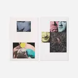 John Baldessari, Heaven and Hell (diptych), 1988, aquatint and photo-etching with scraping and roulette on two sheets of torn off-white Rives BFK paper