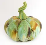 Kate Malone, Kate Malone (b.1959), a stoneware pumpkin sculpture