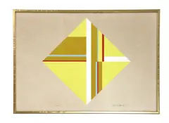 Untitled by Ilya Bolotowsky, 1907, 1907-1981) Untitled a screenprint, sold Jan 2021