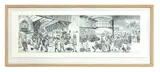 Chris Orr, Untitled, Chris Orr RA (b.1943) 'The New Microcosm of London Paddington Station' etching