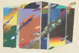 David Oxtoby, David Oxtoby (b.1938) 'Traffic Through Box' 1970; 'Wall of Traffic' 1970; 'Traffics Diminvendo Five Bar Forte' 1971 three