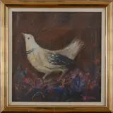 Joan Renton, Untitled, oil on canvas 41 x 41cm .