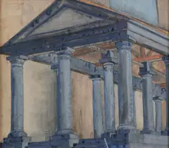 Ithell Colquhoun, Untitled, watercolour 39 x 44.5cm .