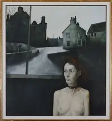 Ian Hunter, Untitled, mixed media on board 92.1 x 83.5cm .