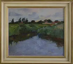 William Bowyer, Untitled, oil on board 45 x 52cm .