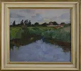 William Bowyer, Untitled, oil on board 45 x 52cm .