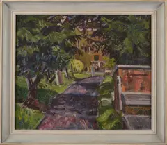 Untitled by Gerik Schjelderup, oil on canvas 56 x 66cm ., sold May 2021