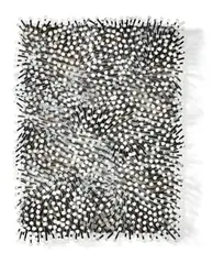 Feld by Günther Uecker, 2007, Nägel und Acryl auf Leinwand auf Holz, sold May 2013