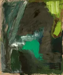 Per Kirkeby, Untitled, 1981, Öl auf Leinwand