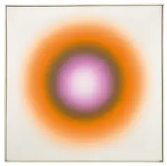 Wojciech Fangor, B 71, 1965, Öl auf Leinwand