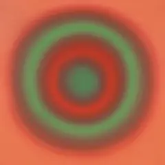 Wojciech Fangor, B 70, 1965, Öl auf Leinwand