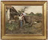 Vilém Trsek, Sweet Burden, 1894, oil on canvas